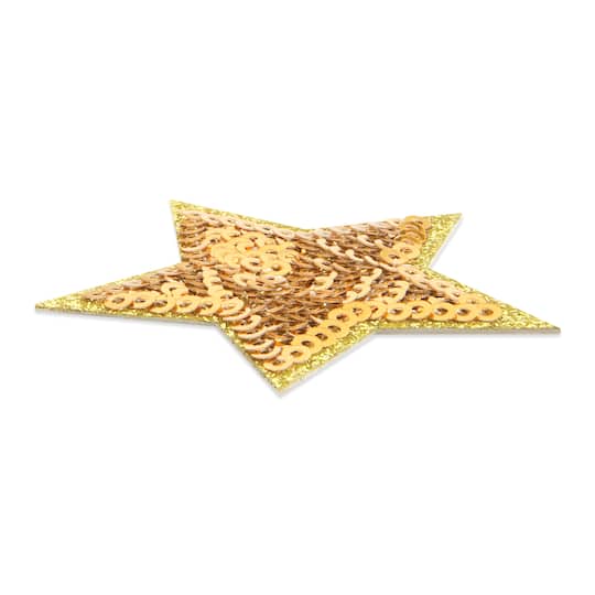 Sequin Star Iron-On & Adhesive Patch by Make Market®